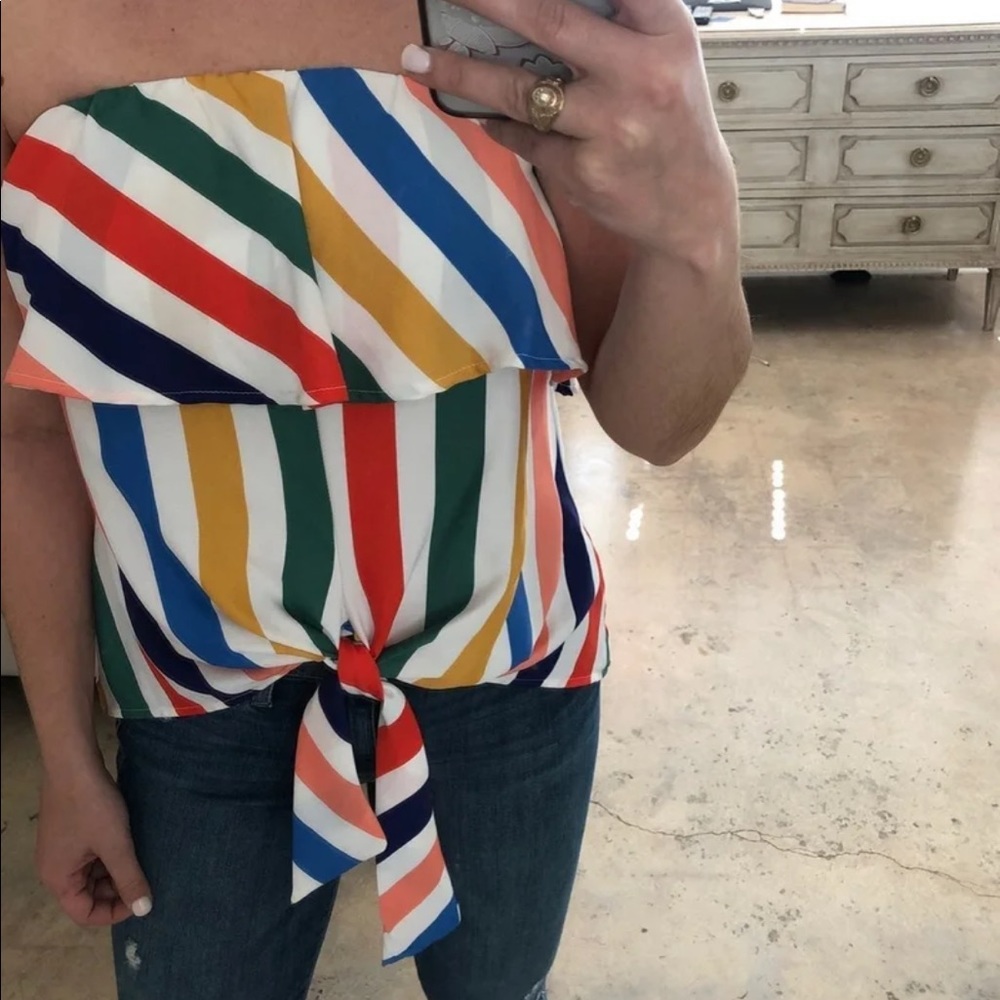 Multicolor top